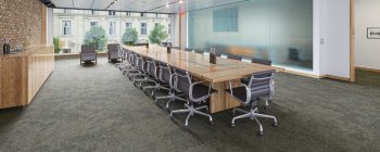 Blizzard in a boardroom setting with plenty of light